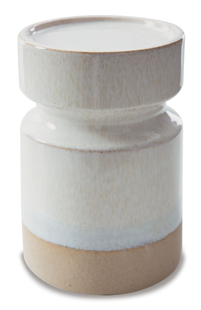 Hurston - Candle Holder Set (Set of 3) - Ivory / Brown image 4