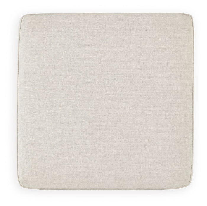 Lerenza - Oversized Accent Ottoman - Birch image 3