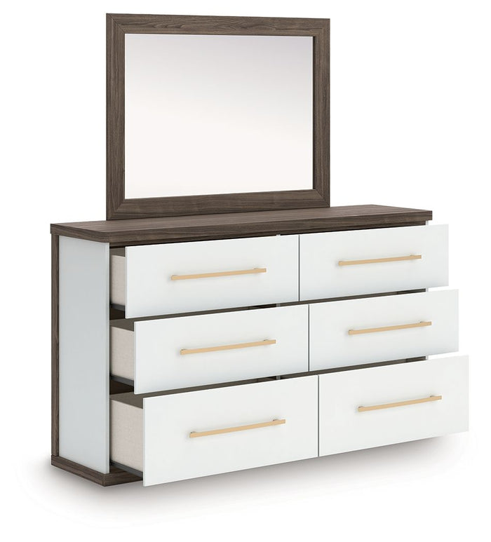 Kendanport - Six Drawer Dresser image 7