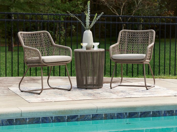 Majors Beach - Outdoor Table And 2 Chairs (Set of 3) - Beige image 4