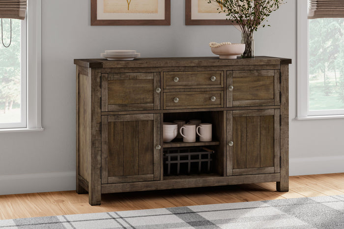 Moriville - Dining Room Server - Grayish Brown image 3