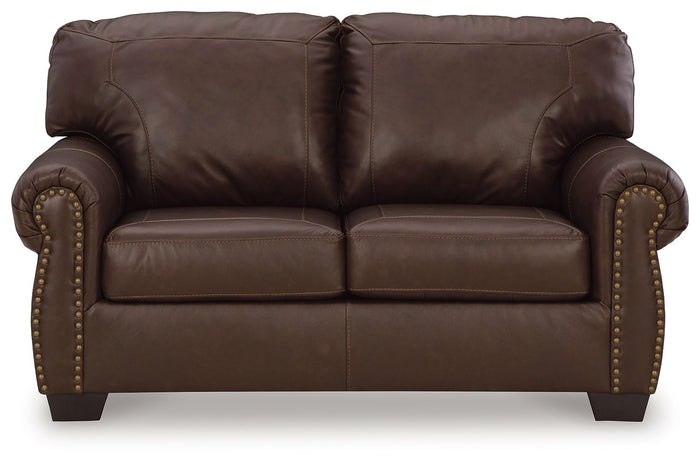 Colleton - Loveseat - Dark Brown image 3