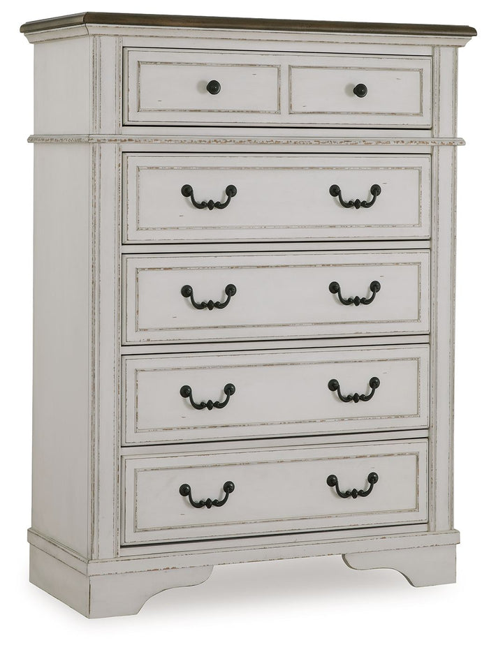 Blendon - Five Drawer Chest - Two-tone image 1