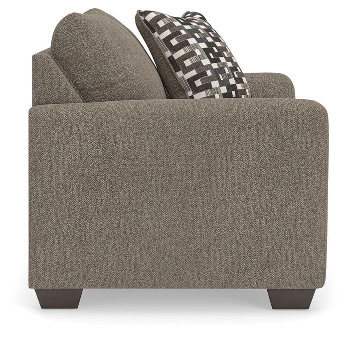 Triston-Peaks - Chair And A Half - Suede image 4