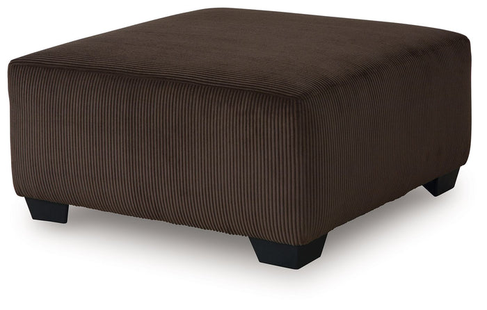Kimlee - Oversized Accent Ottoman - Chocolate image 1