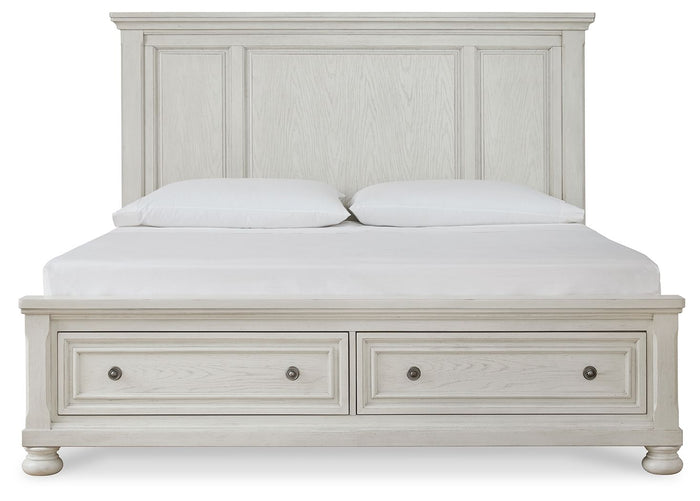Robbinsdale - Panel Storage Bed image 4