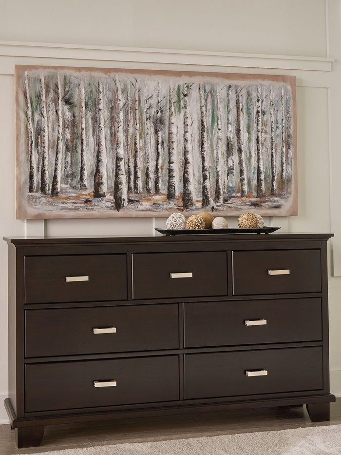 Covetown - Dresser - Dark Brown image 4