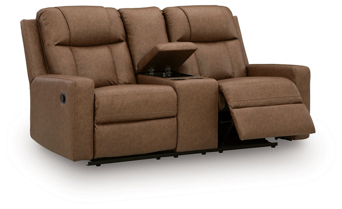 Mackmenville - Double Reclining Loveseat With Console image 7