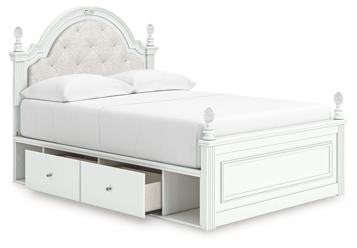 Kozlani - Upholstered Panel Storage Bed image 4