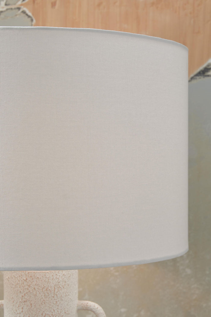 Perringhill - Metal Table Lamp - Distressed White image 2