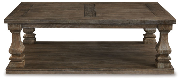 Johnelle - Rectangular Cocktail Table - Gray image 4