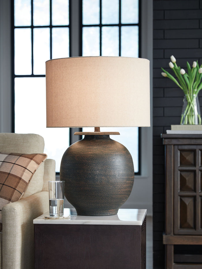 Carlenbury - Metal Table Lamp - Antique Brown image 4