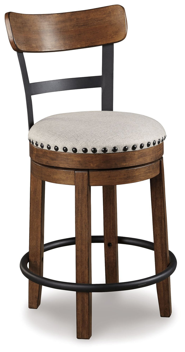 Valebeck - Full Back Swivel Stool image 1
