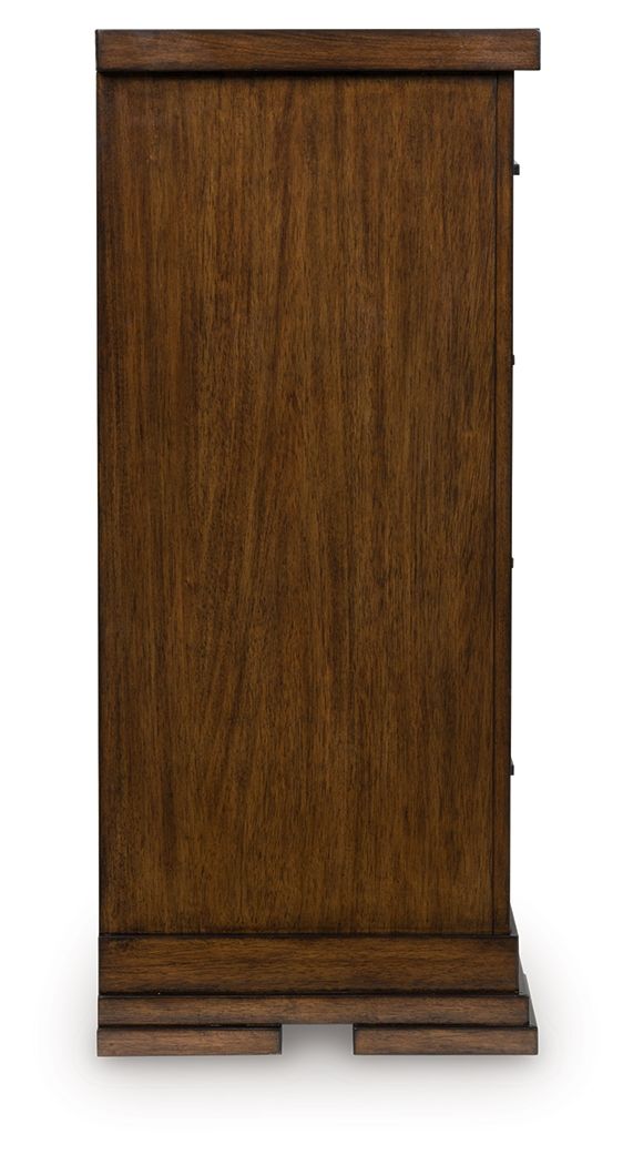 Taffenbrook - Dresser - Medium Brown image 4