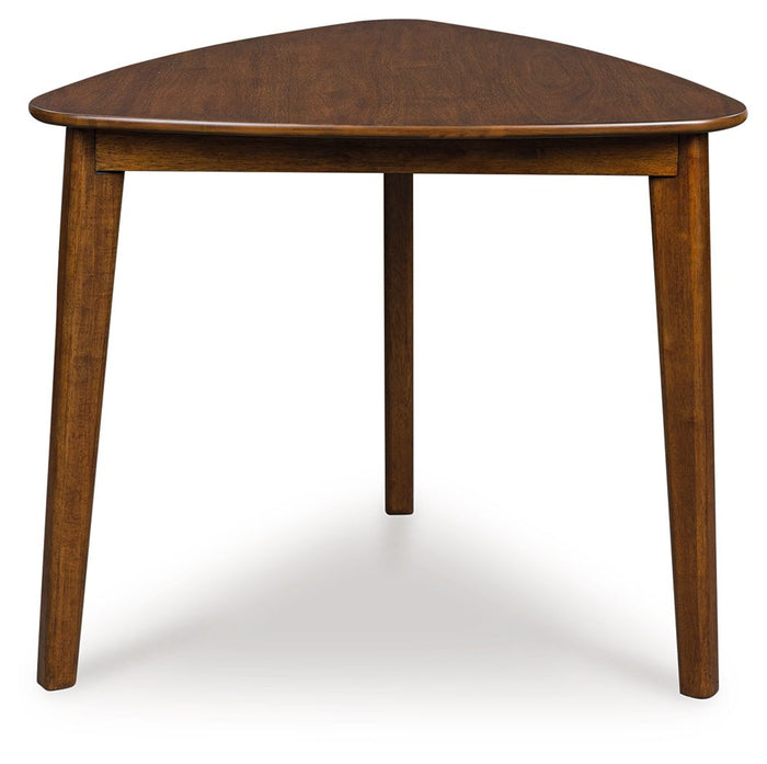 Tameride - Triangle Dining Room Table - Brown image 4