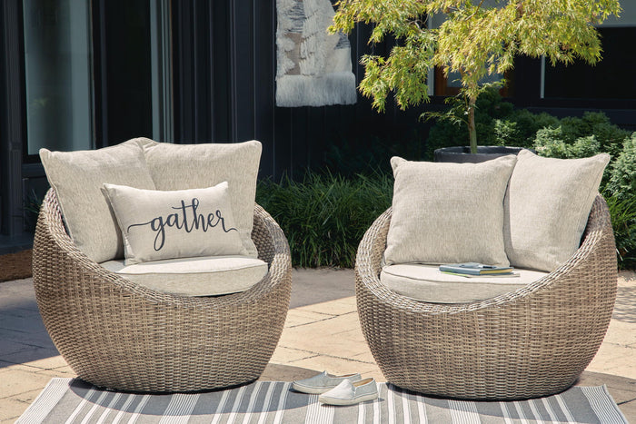 Danson - Swivel Lounge With Cushion image 3