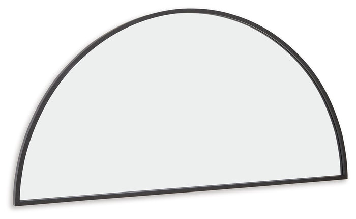 Denlow - Accent Mirror - Black image 4