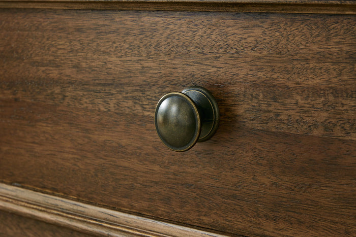 Sturlayne - Dresser And Mirror - Brown image 4