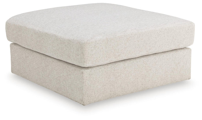 Kestrie - Oversized Accent Ottoman - Feathered image 1
