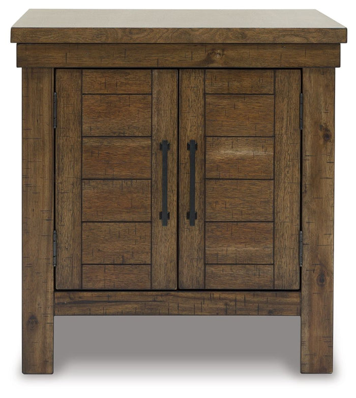 Moriville - Rectangular End Table - Grayish Brown image 4