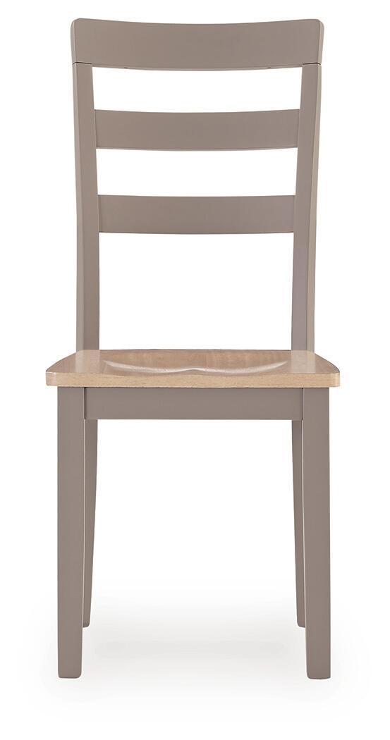 Harperfeld - Dining Room Side Chair (Set of 2) - Natural / Gray image 4