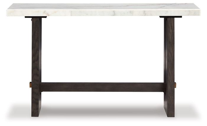 Burkhaus - Sofa Table - White / Dark Brown image 4