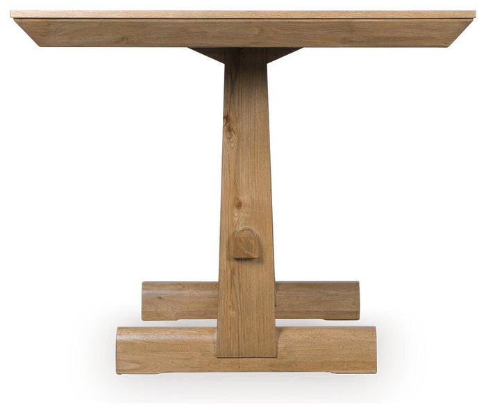 Ridgester - Rectangular Dining Room Counter Table - Light Brown image 4