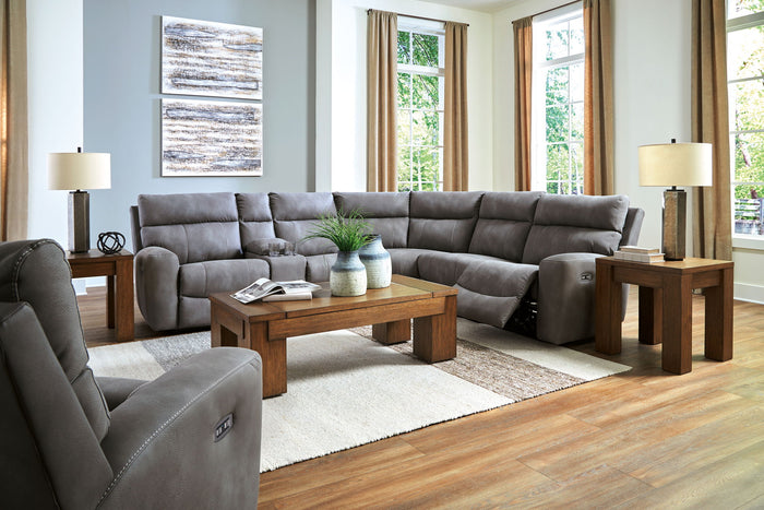 Next-Gen Durapella - Power Reclining Sectional Set image 4