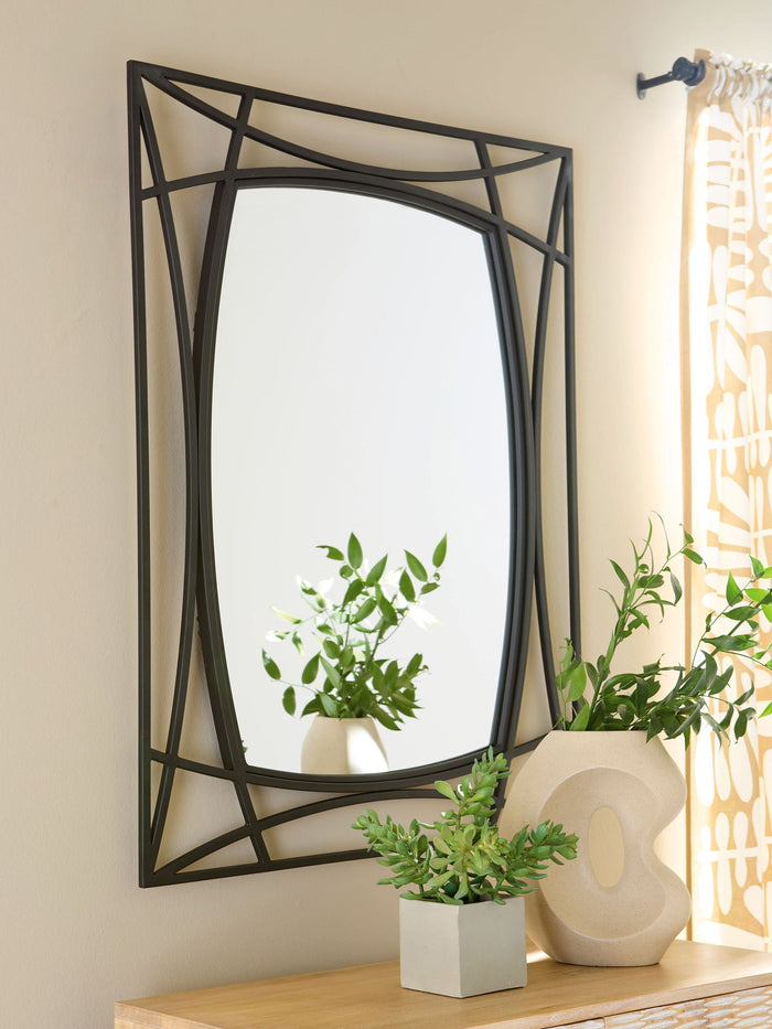 Freenville - Accent Mirror - Black image 4
