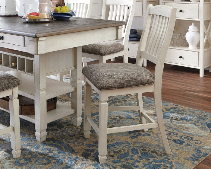 Bolanburg - Upholstered Barstool (Set of 2) - Beige image 3