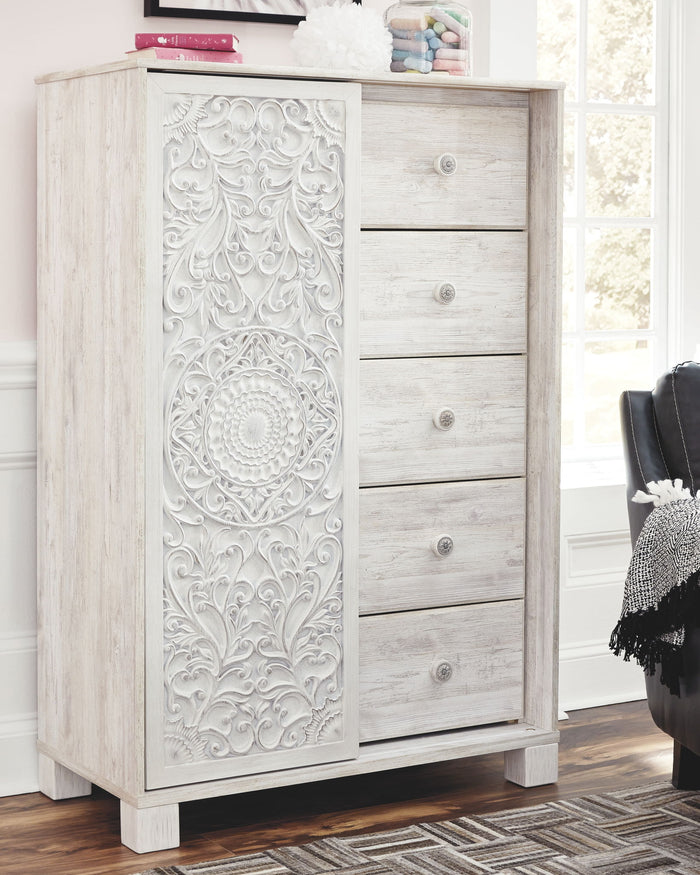 Paxberry - Dressing Chest - Whitewash image 3