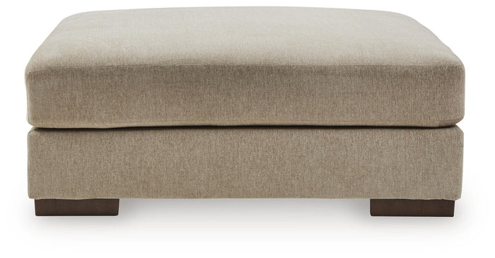 Linenhause - Oversized Accent Ottoman - Dune image 2