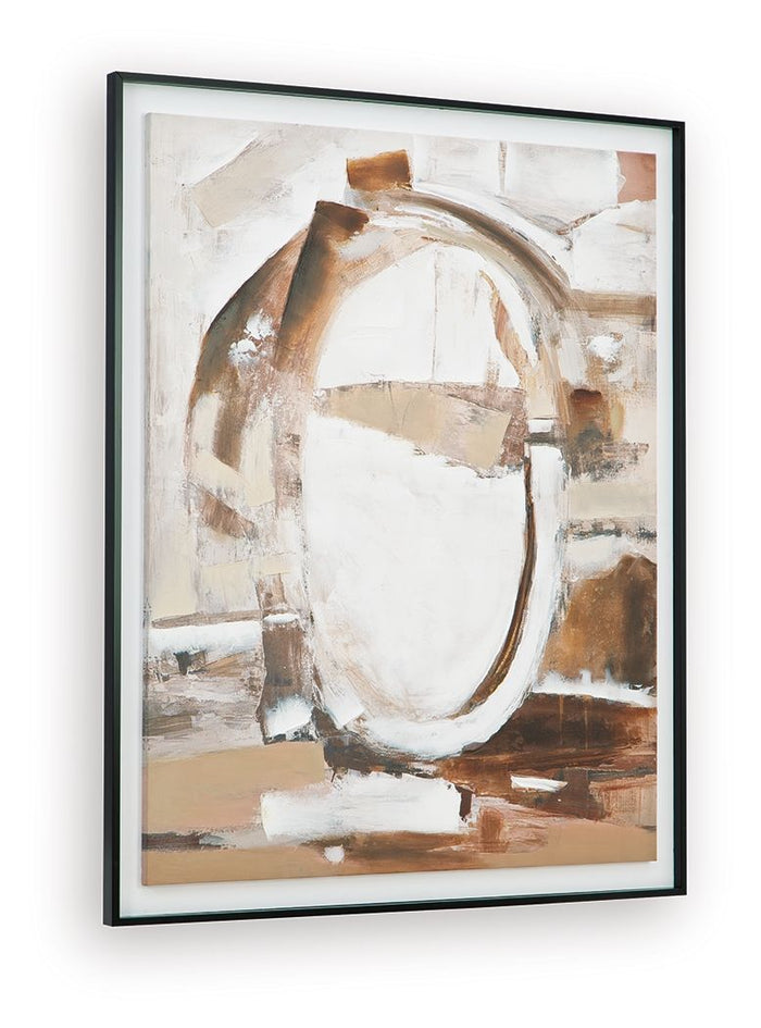 Bradlow - Wall Art - Brown / White / Black image 4