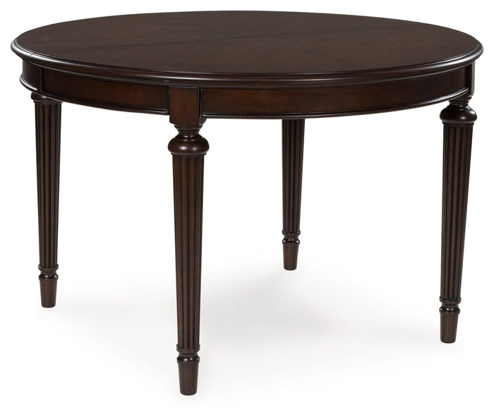 Lavinton - Oval Dining Room Extension Table - Brown image 3