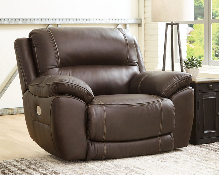Dunleith - Zero Wall Recliner w/PWR HDRST - Chocolate image 4