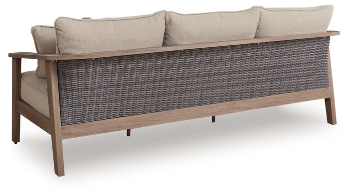 Harmony Headlands - Sofa With Cushion - Natural / Gray image 4