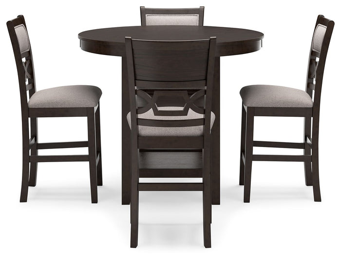 Langwest - Dining Room Counter Table Set (Set of 5) - Brown image 3