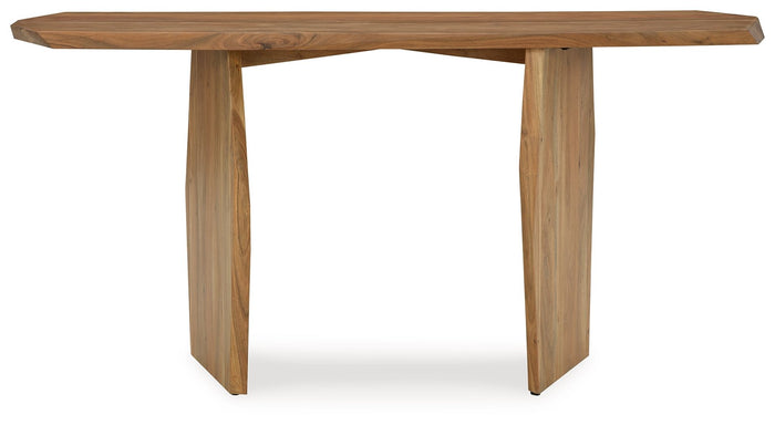 Holward - Console Sofa Table - Natural image 3