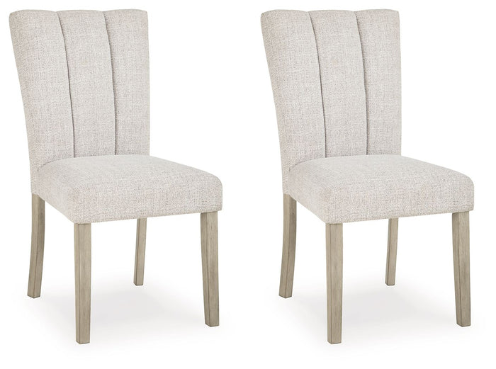 Larawyn - Dining Upholstered Side Chair (Set of 2) - Bisque image 1