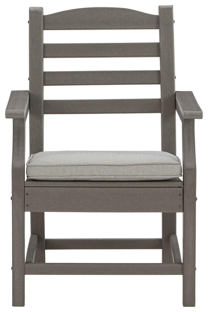 Visola - Arm Chair With Cushion (Set of 2) - Gray image 3