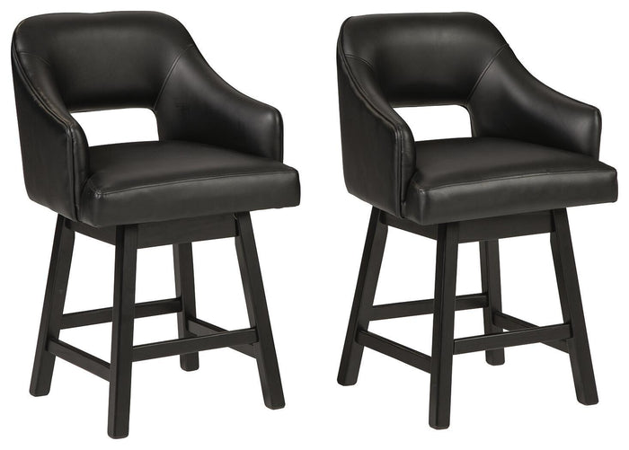 Tallenger - Upholstered Swivel Barstool (Set of 2) image 3