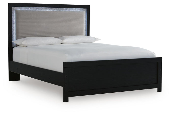 Maeling - Upholstered Panel Bed image 4