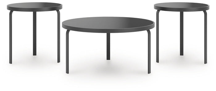 Dorylin - Occasional Table Set (Set of 3) - Black image 1