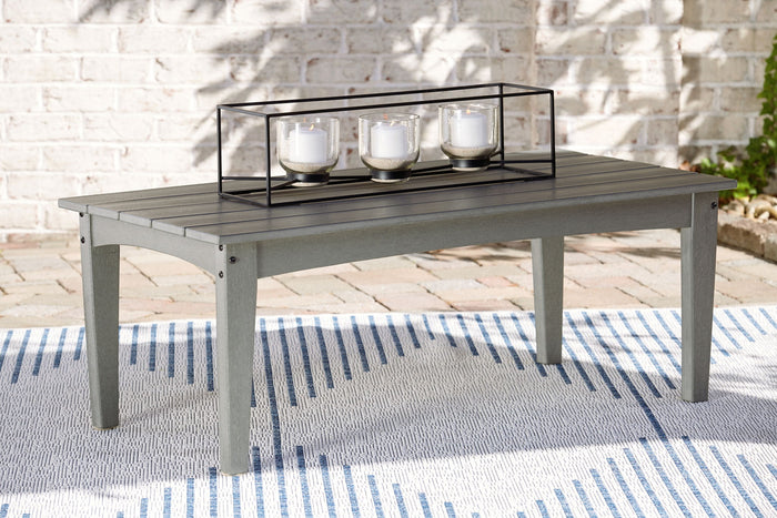 Visola - Rectangular Cocktail Table - Gray image 3