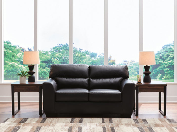 Glennbre - Loveseat - Midnight image 4