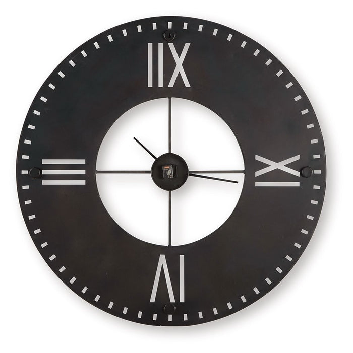 Lytle - Wall Clock - Antique Brown image 3