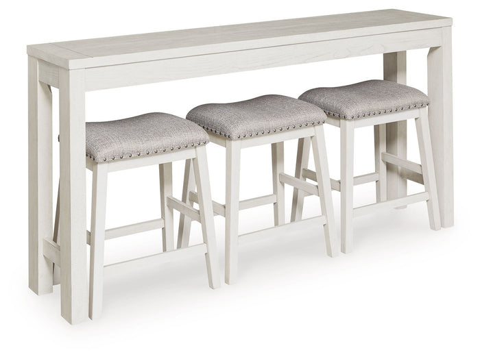 Robbinsdale - Rectangular Dining Room Counter Table Set (Set of 4) - Antique White image 1