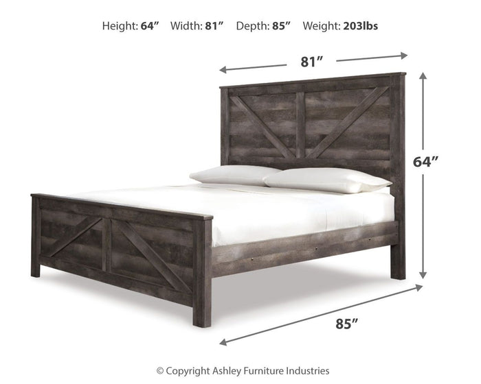Wynnlow - Crossbuck Panel Bed image 4