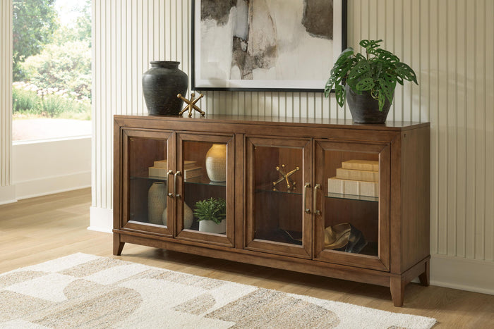 Annswick - Accent Cabinet - Medium Brown image 3