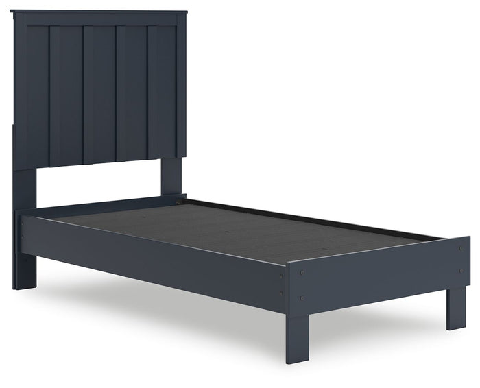 Simmenfort - Platform Bed With Panel Headboard image 3